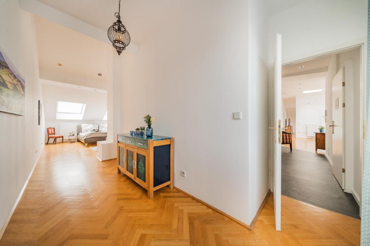 Penthouse Apartment - Sauna - Terrasse - Kamin - Ac Wien Exteriör bild